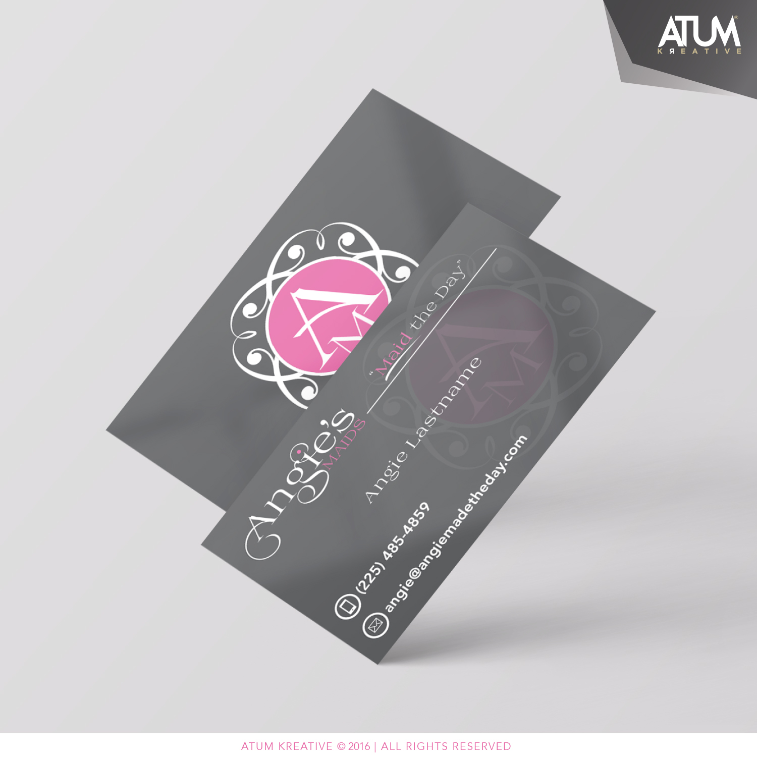 Business Card Design by Atum Kreative™ for this project | Design #11347378