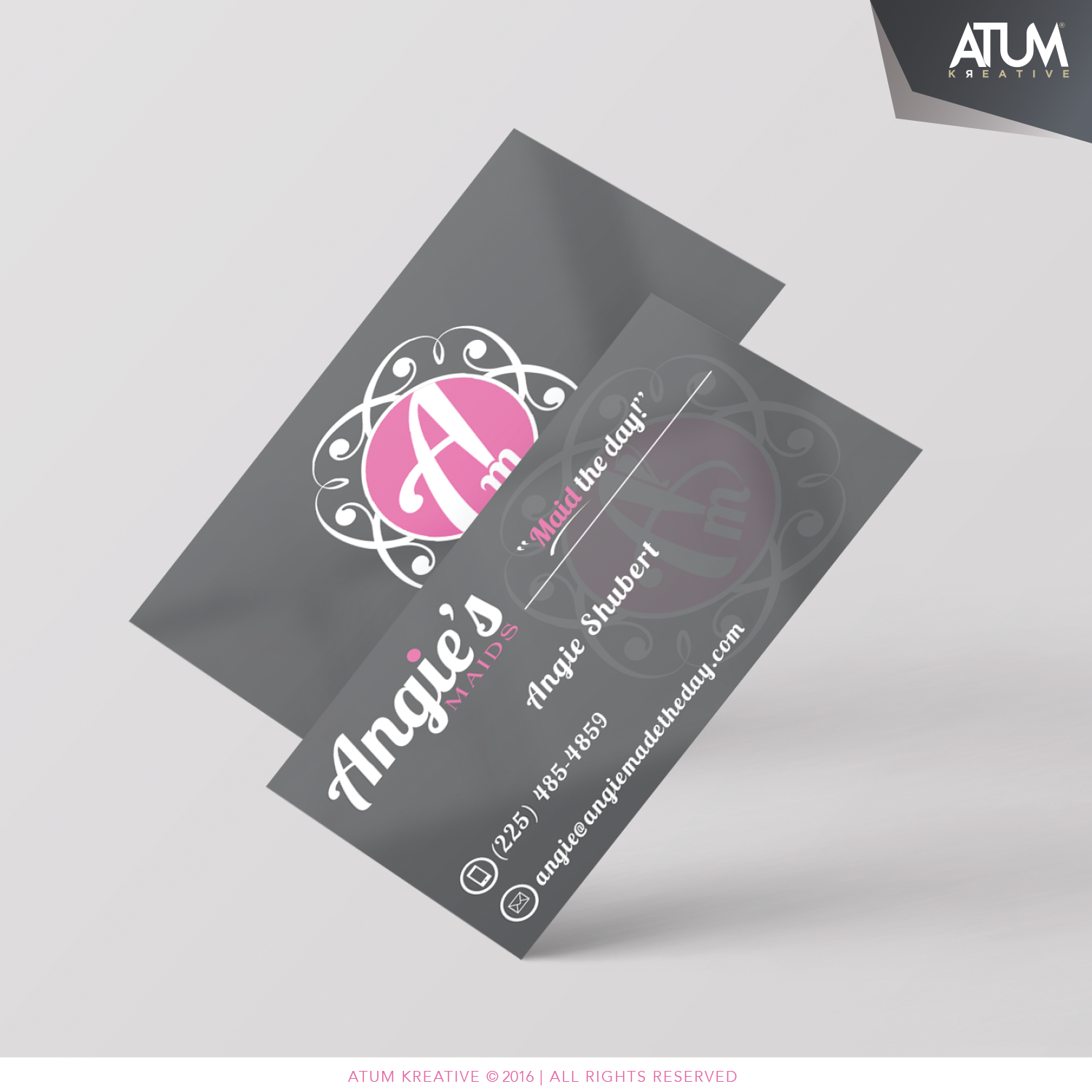 Business Card Design by Atum Kreative™ for this project | Design #11368339