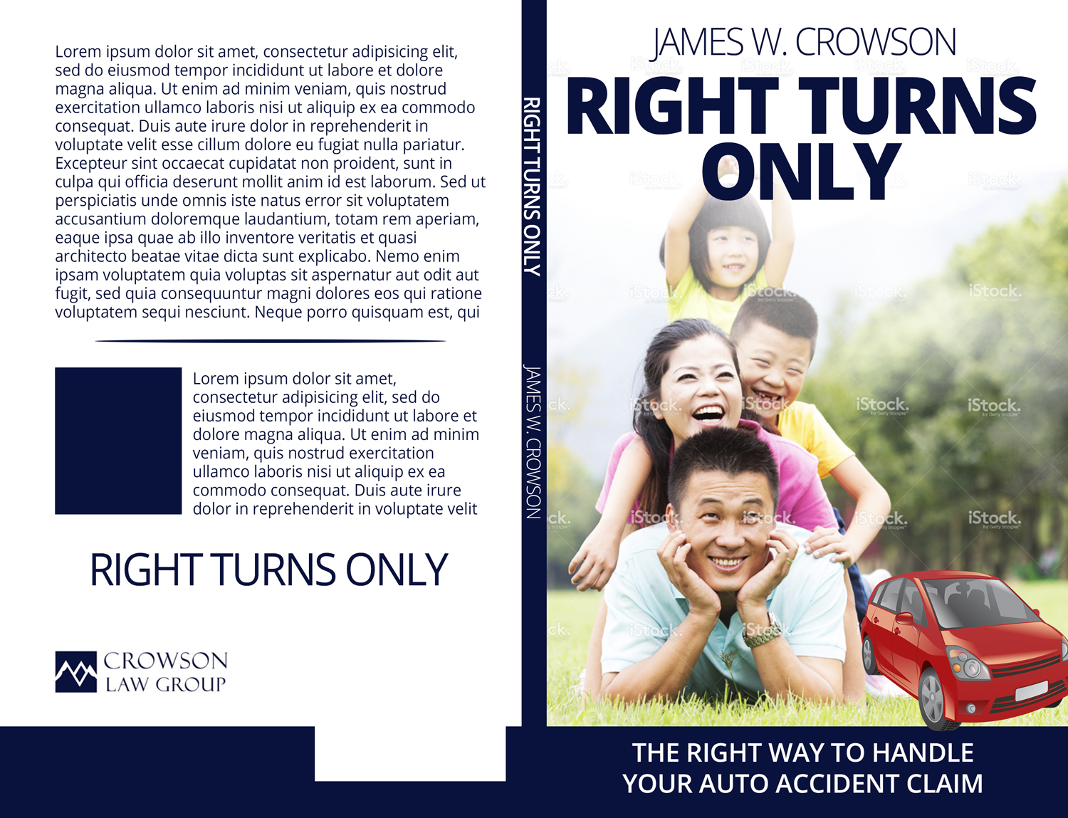 Book Cover Design by leuchi for Crowson Law Group | Design #11402328