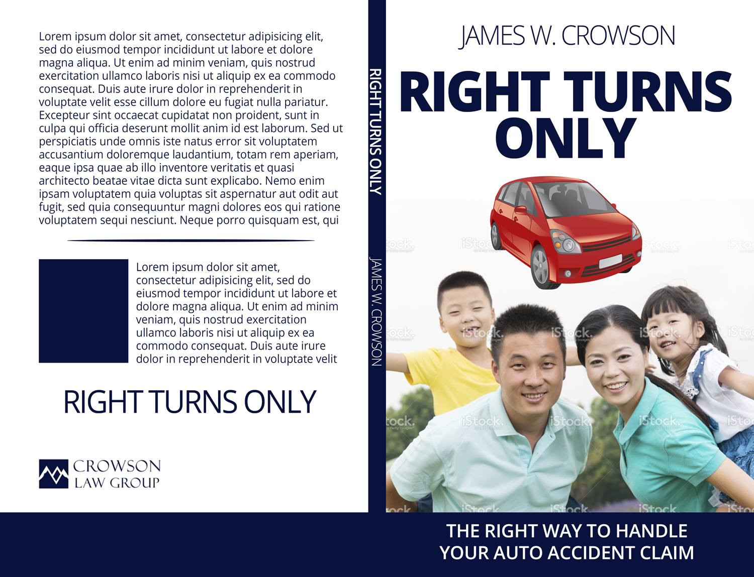 Book Cover Design by leuchi for Crowson Law Group | Design #11402362