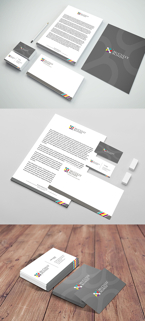 Stationery Design by anshtoyj for McCully Blinds | Design #11327598