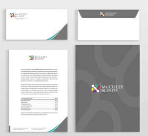Diseño de Papelería por anshtoyj para McCully Blinds | Diseño #11351548