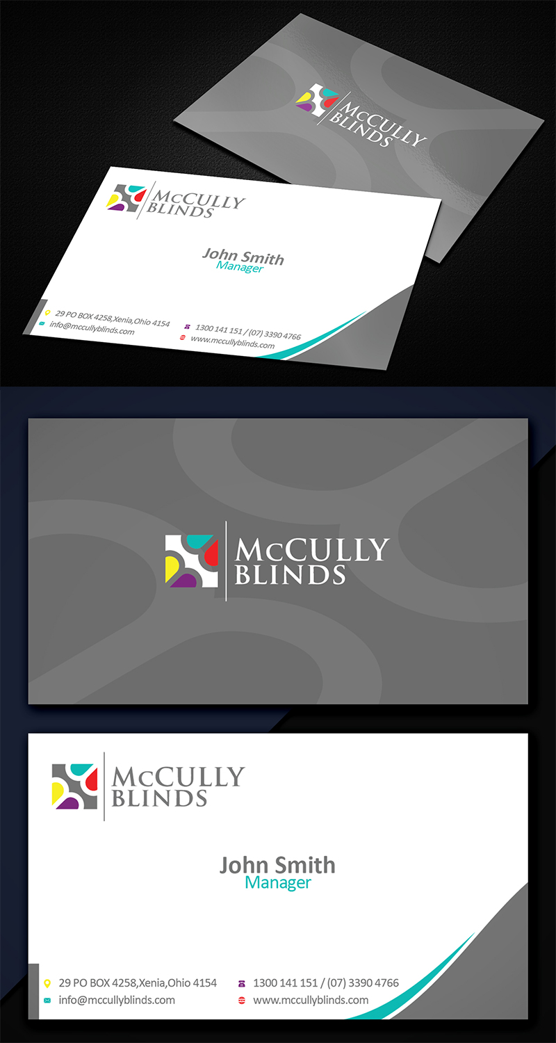 Diseño de Papelería por anshtoyj para McCully Blinds | Diseño #11359209
