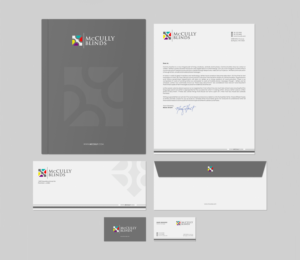 Schreibwaren-Design von logodentity für McCully Blinds | Design: #11355877