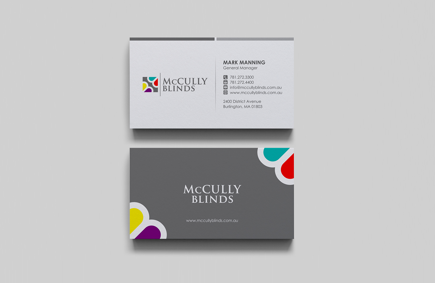Diseño de Papelería por logodentity para McCully Blinds | Diseño #11369695