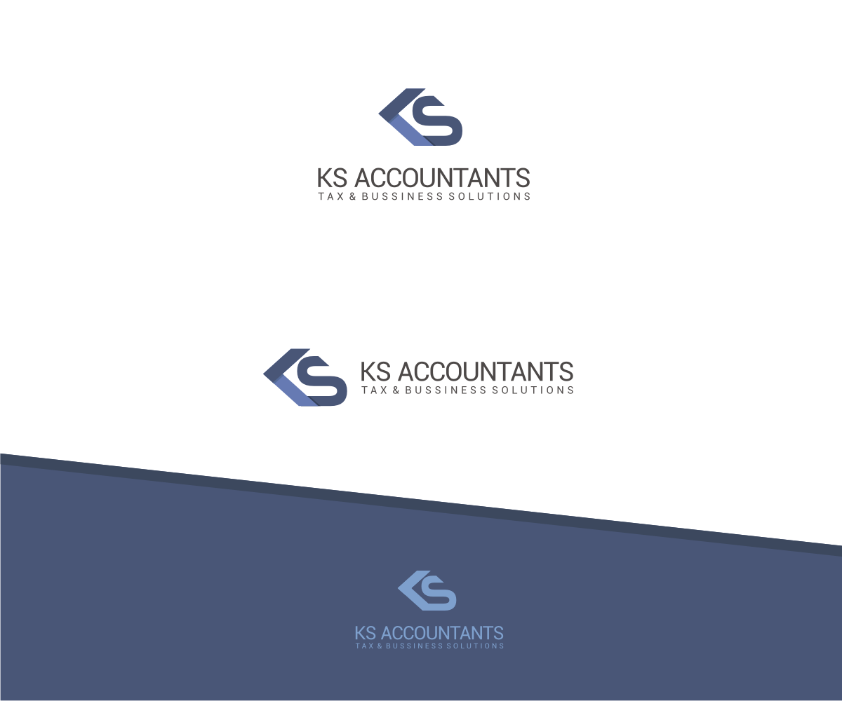 Elegant, Serious, Accounting Logo Design for KS Accountants / Tax