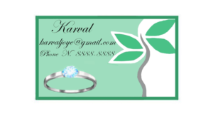 Design de Carte de Visite par designerone pour Joyeria Karval | Design : #11371218