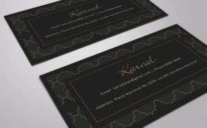 Business Card Design by dell95