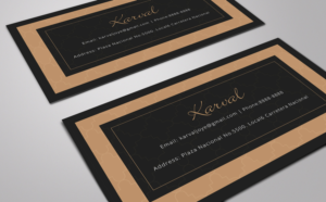 Design de Carte de Visite par dell95 pour Joyeria Karval | Design : #11407854