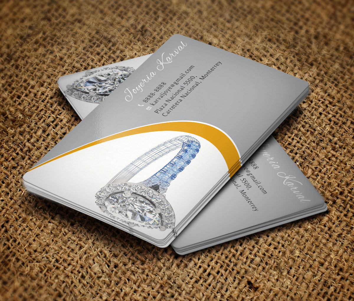 Design de Carte de Visite par Verified artistry (Design garden) pour Joyeria Karval | Design #11378317