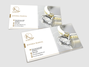 Business Card Design by DCMadrid for Joyeria Karval | Design: #11358403