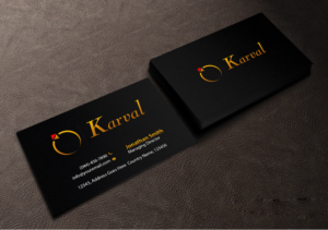 Business Card Design by Creations Box 2015 for Joyeria Karval | Design: #11346624