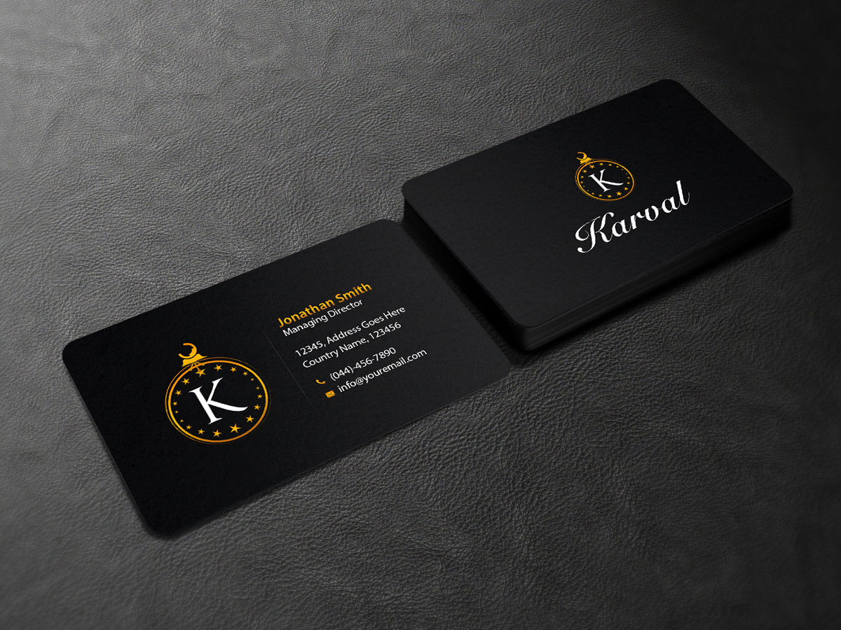Business Card Design by Creations Box 2015 for Joyeria Karval | Design #11346625