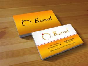 Business Card Design by Creations Box 2015 for Joyeria Karval | Design: #11346629