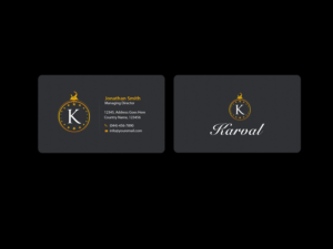 Business Card Design by Creations Box 2015 for Joyeria Karval | Design: #11346630