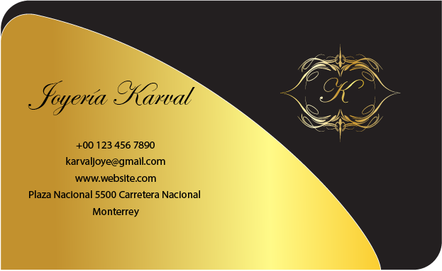 Visitenkarten-Design von IsmailoO für Joyeria Karval | Design #11355192