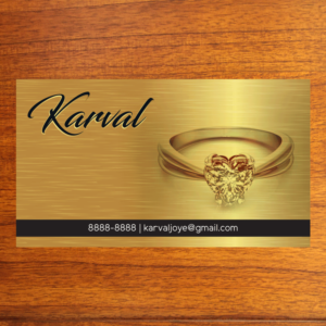 Design de Carte de Visite par Annie Creative Service pour Joyeria Karval | Design #11433292