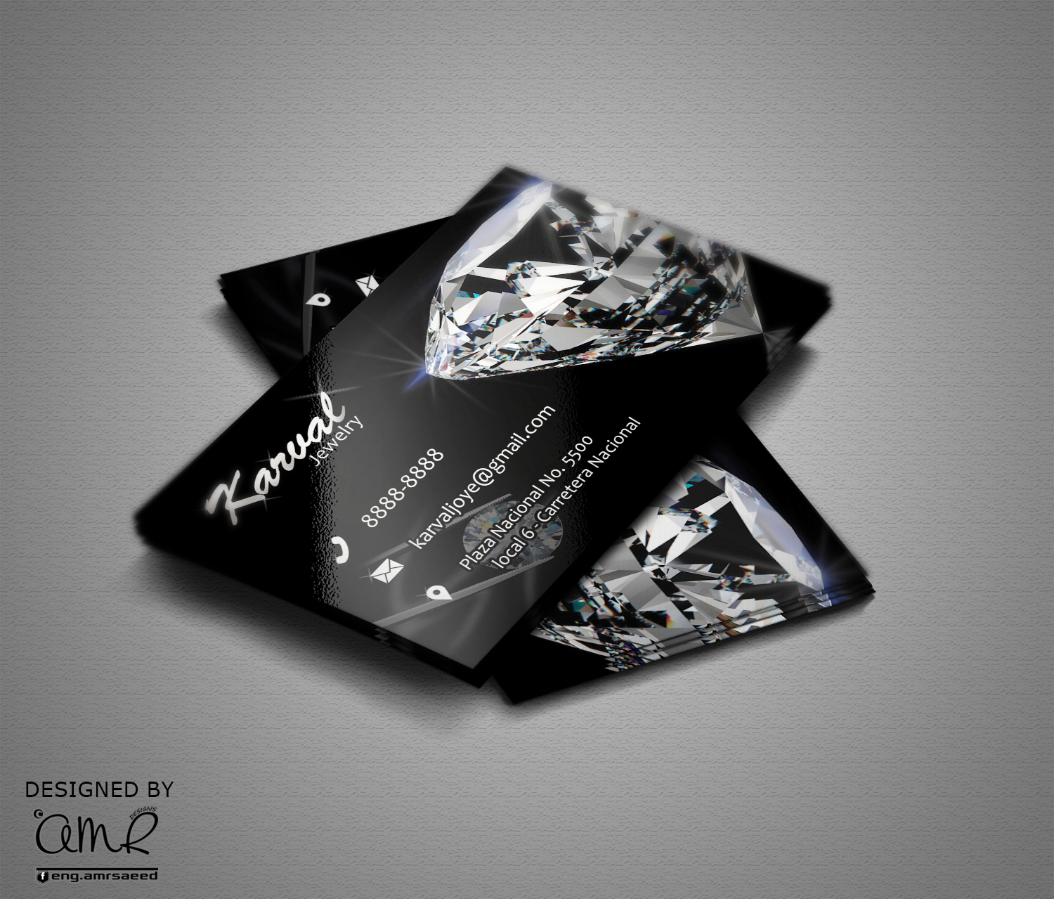 Design de Carte de Visite par Amr Saeed pour Joyeria Karval | Design #11343109