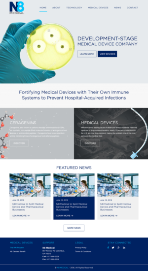 Diseño Web por rightway para N8 Medical | Diseño: #11353651