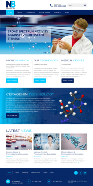 Diseño Web por rightway para N8 Medical | Diseño: #11353657