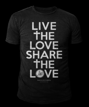 Concert T-Shirt with Creative Font for slogan.  Madaline Garcia / HeavenFest 2016 | T-Shirt-Design von CREARTIVE