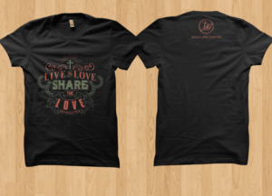 Concert T-Shirt with Creative Font for slogan.  Madaline Garcia / HeavenFest 2016 | T-Shirt-Design von a.o.d
