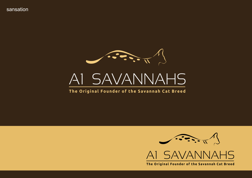 Logo Design by Amduat Design for A1 Savannahs   | Design #11977694