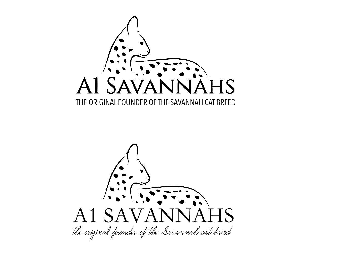 Logo Design by wonderland for A1 Savannahs   | Design #11781147