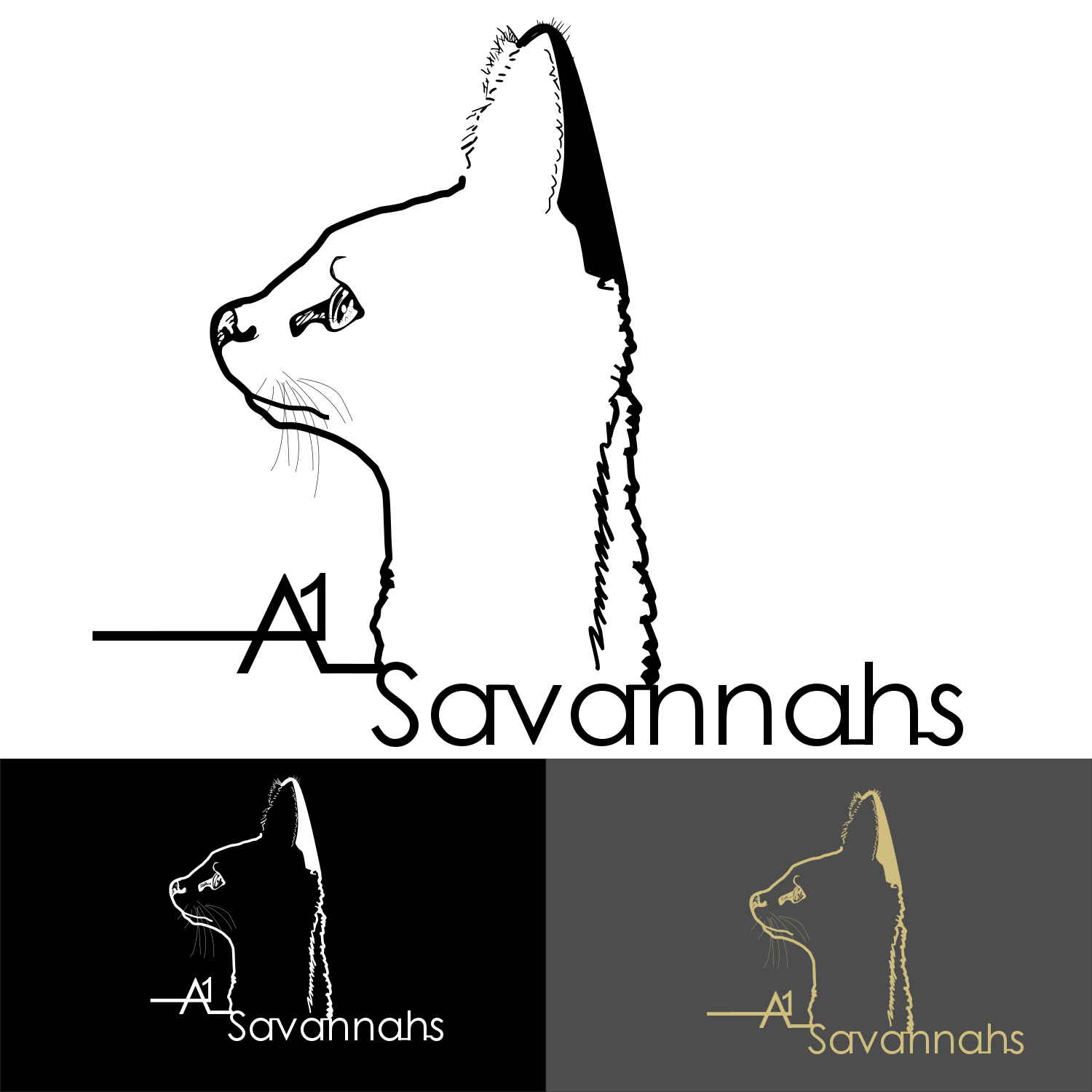 Logo Design by iKdesigner for A1 Savannahs   | Design #11832091