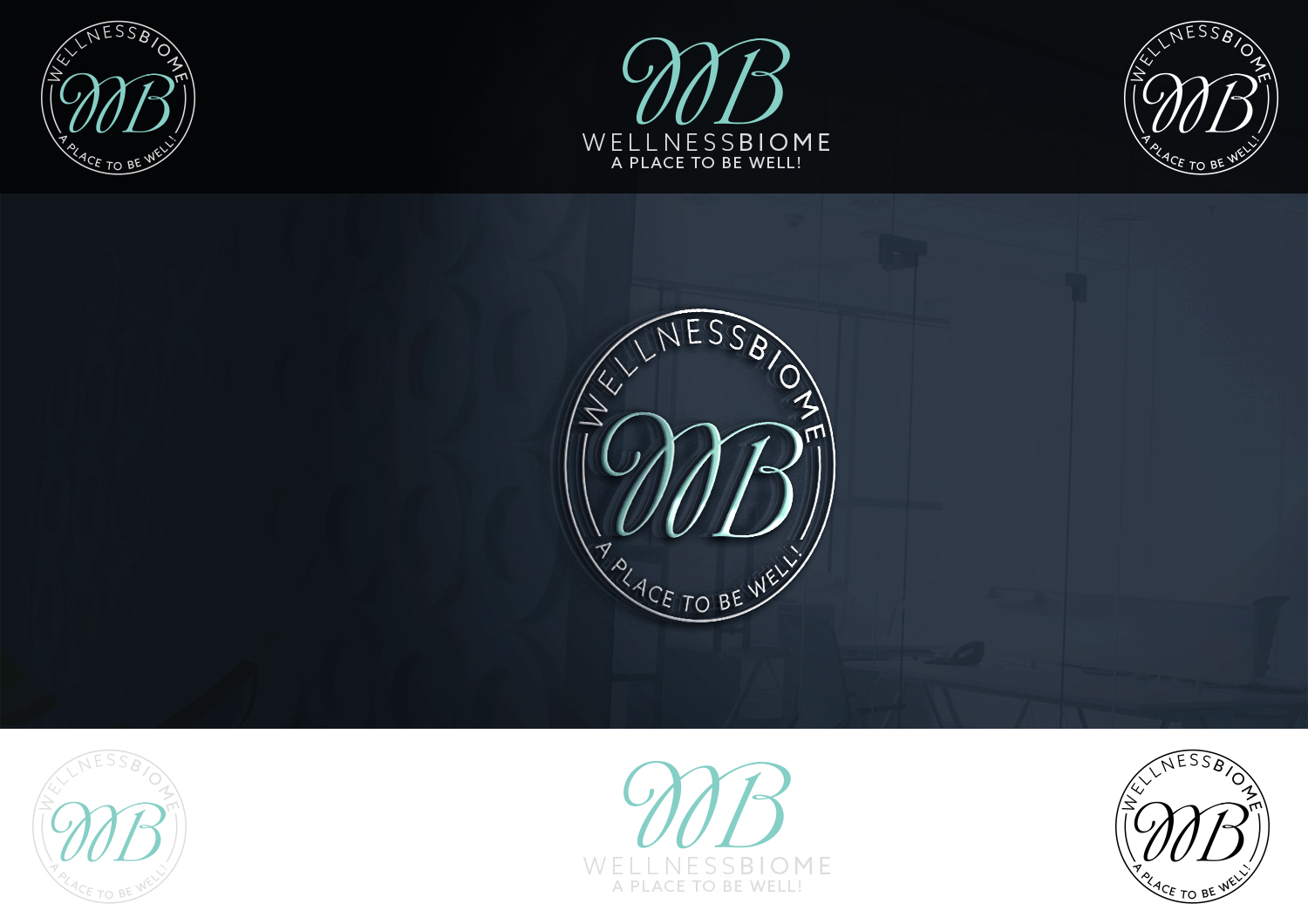 Logo Design by maria-kaz for WellnessBiome | Design #11419803
