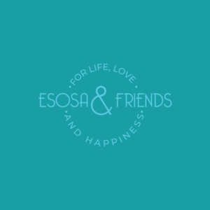 esosa & friends... for life, love and happiness | Logo Design by FourtuneDesign