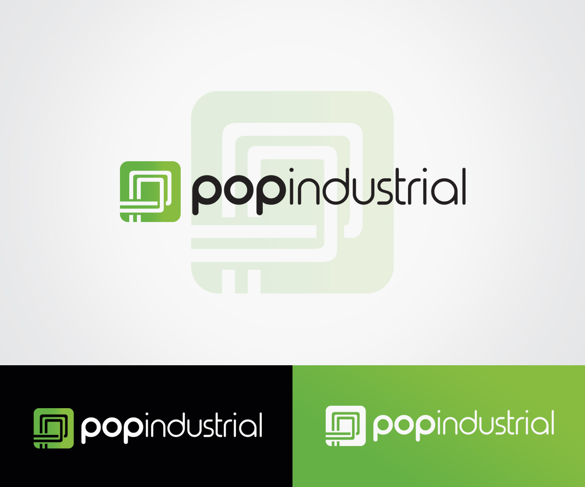 Logo Design by Ethien for Pop Industrial | Design #11375488
