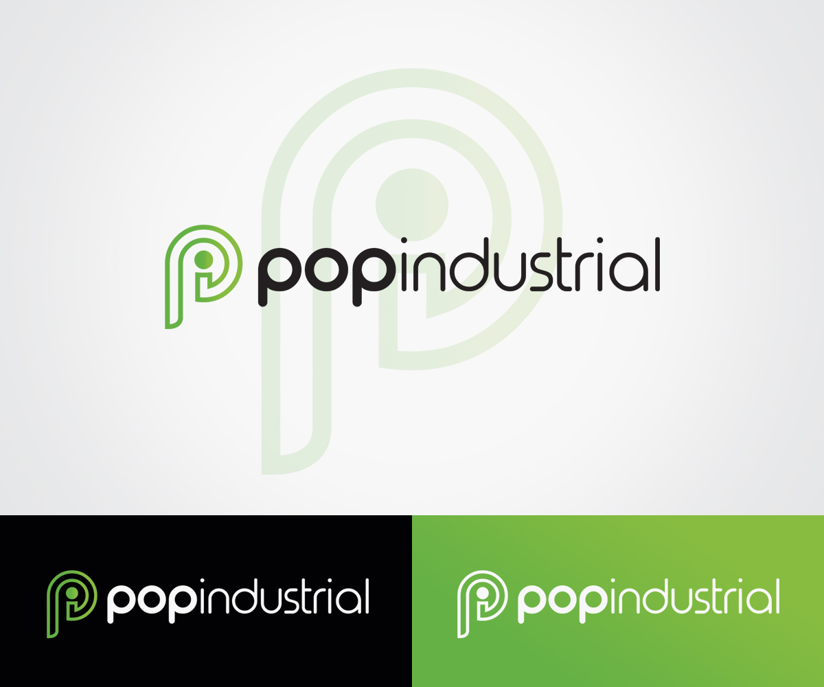 Logo Design by Ethien for Pop Industrial | Design #11375489