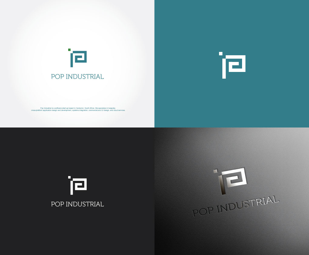 Logo Design by Shigh5 for Pop Industrial | Design #11458325