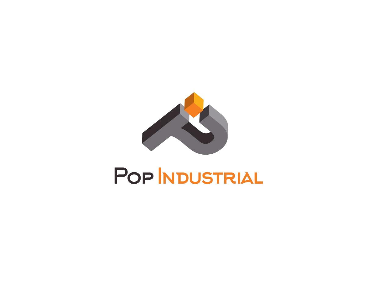Logo Design by Buck Tornado for Pop Industrial | Design #11381604