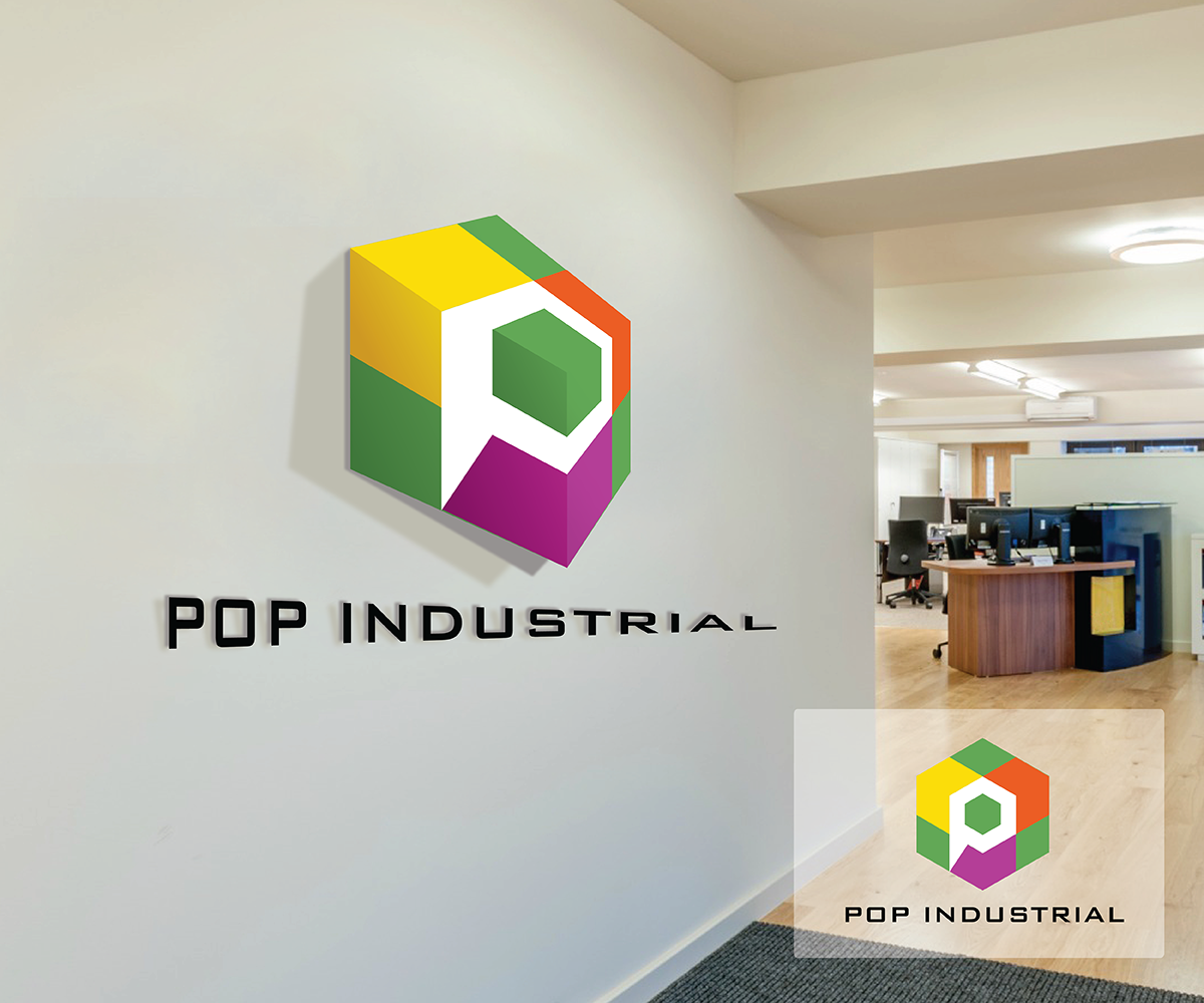 Logo Design by djadvert for Pop Industrial | Design #11453486