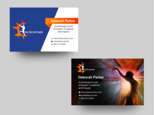 Spiritual journeyer, astrologer, Reiki master, underground music lover needs business card design | Business Card Design by rkailas
