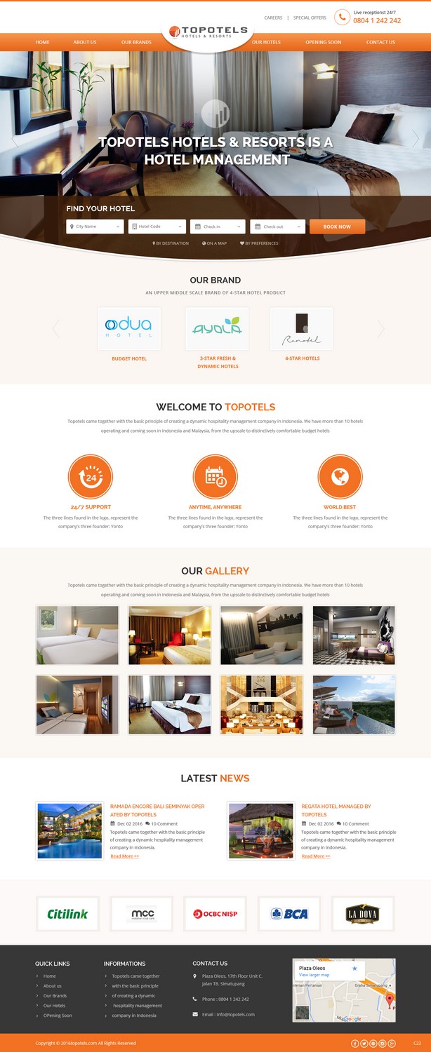 Web-Design von pb für Topotels Hotels & Resorts | Design #11345880