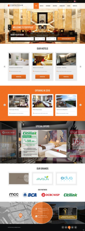 Web Design by pb for Topotels Hotels & Resorts | Design: #11355429