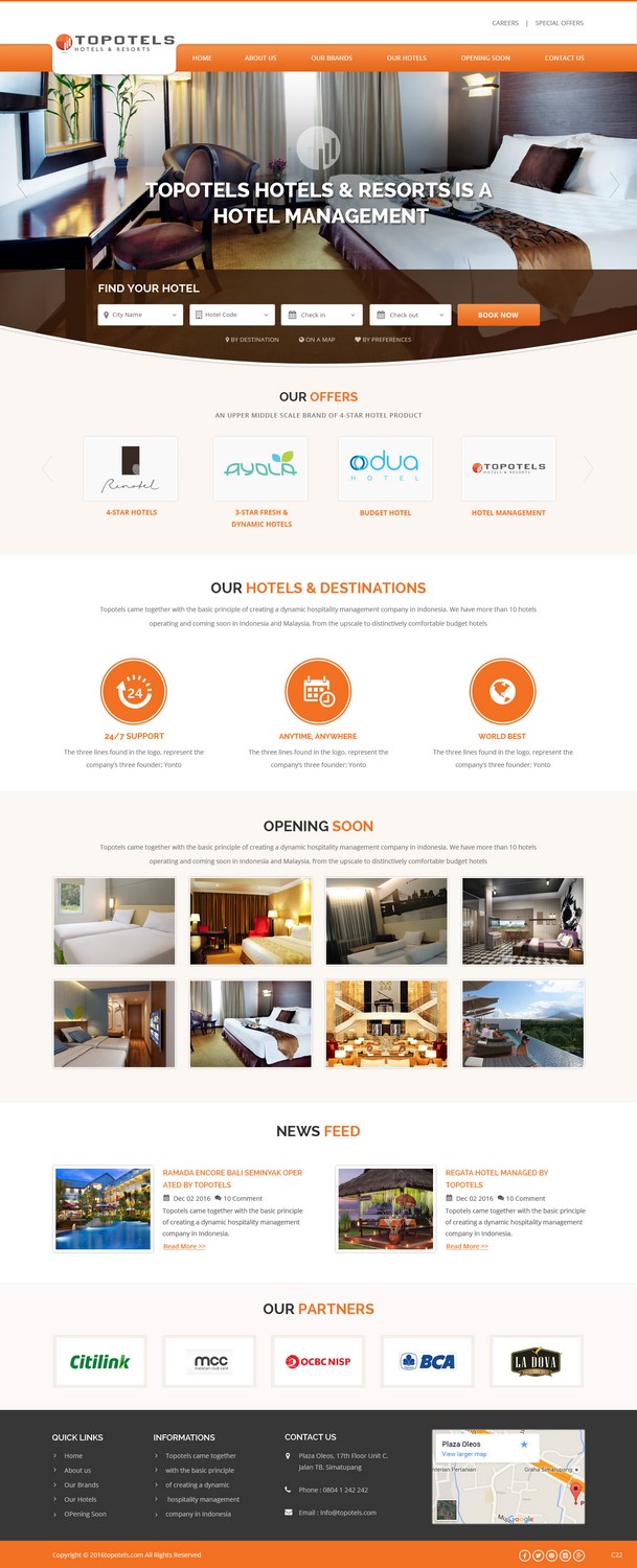 Web Design by pb for Topotels Hotels & Resorts | Design #11364457