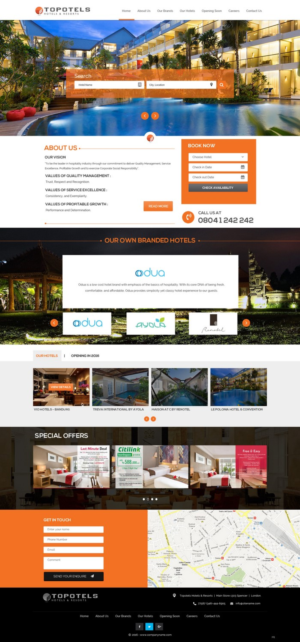 Web Design by pb for Topotels Hotels & Resorts | Design: #11365697