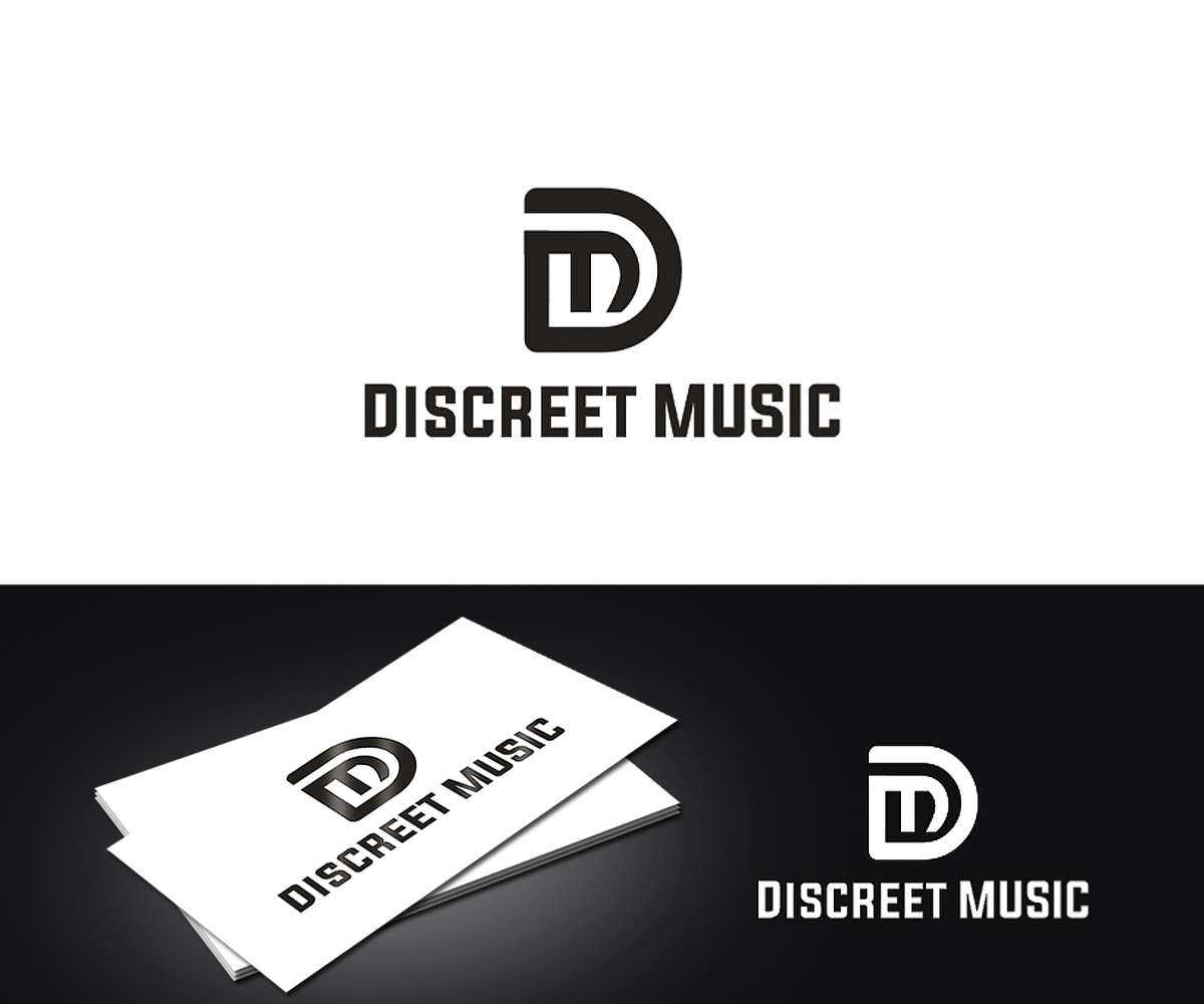 Logo-Design von Vishak vasu für Discreet Music | Design #11430636
