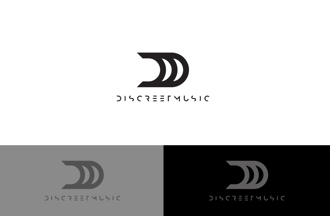 Logo Design by GLDesigns for Discreet Music | Design #11364091