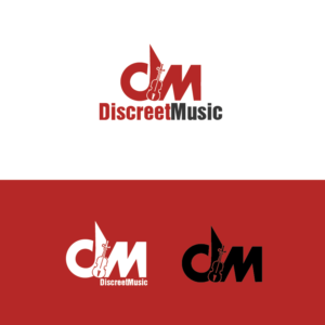 Logo-Design von TB Designs für Discreet Music | Design: #11361818