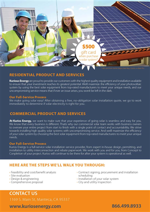 Brochure Design by san011 for this project | Design: #492908