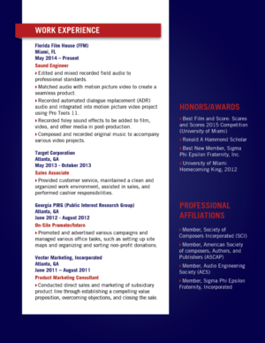 Resume Design by PAS-CREATIVE for Global Peak Solutions, LLC | Design: #11352355