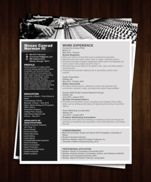 Resume Design by Zak Design Studios for Global Peak Solutions, LLC | Design: #11339442