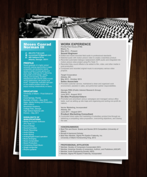 Resume Design by Zak Design Studios for Global Peak Solutions, LLC | Design: #11340497