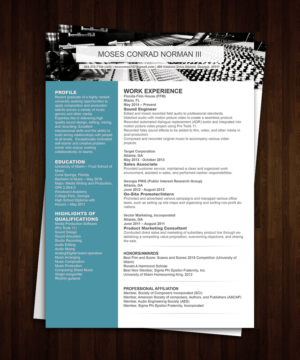Resume Design by Zak Design Studios for Global Peak Solutions, LLC | Design: #11341160