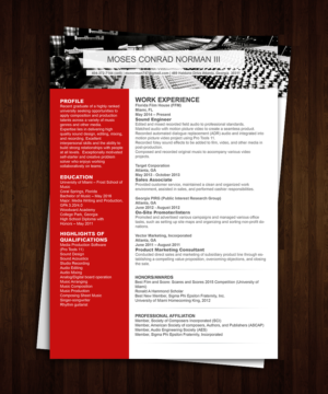 Resume Design by Zak Design Studios for Global Peak Solutions, LLC | Design: #11341161